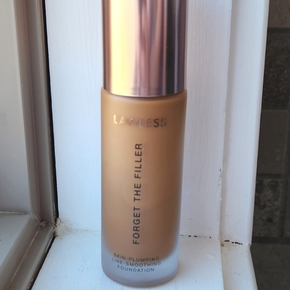 NIB LAWLESS FORGET THE FILLER SKIN PLUMPING LINE SMOOTHING FOUNDATION T17 - Picture 13 of 15